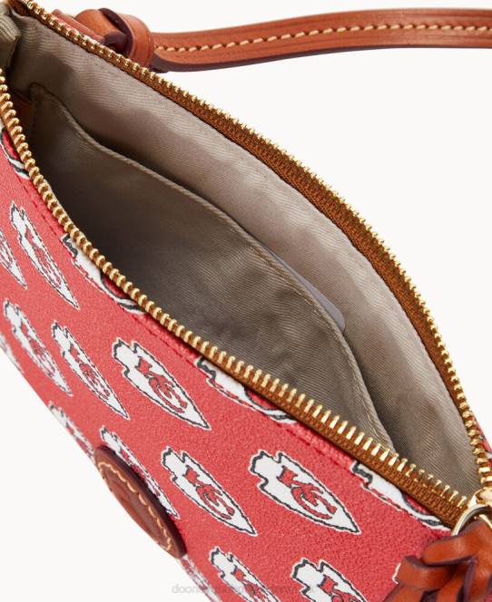 Dooney & Bourke nfl top crossbody med lynlås JV0J2784 poser høvdinge