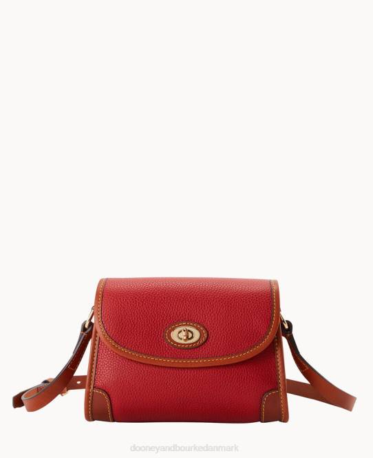 Dooney & Bourke pebble grain 20mickey crossbody JV0J2684 poser rød