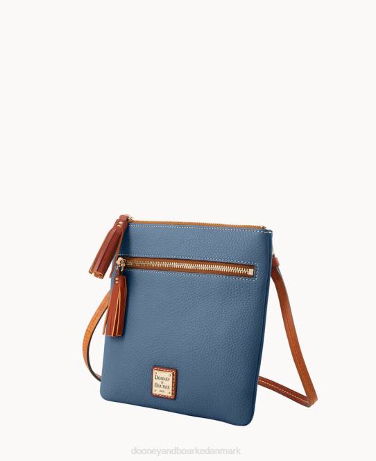 Dooney & Bourke pebble grain dobbelt lynlås kvast crossbody JV0J2343 poser jeans