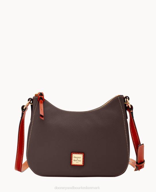 Dooney & Bourke pebble grain lille kiley crossbody JV0J1587 poser brun tmoro