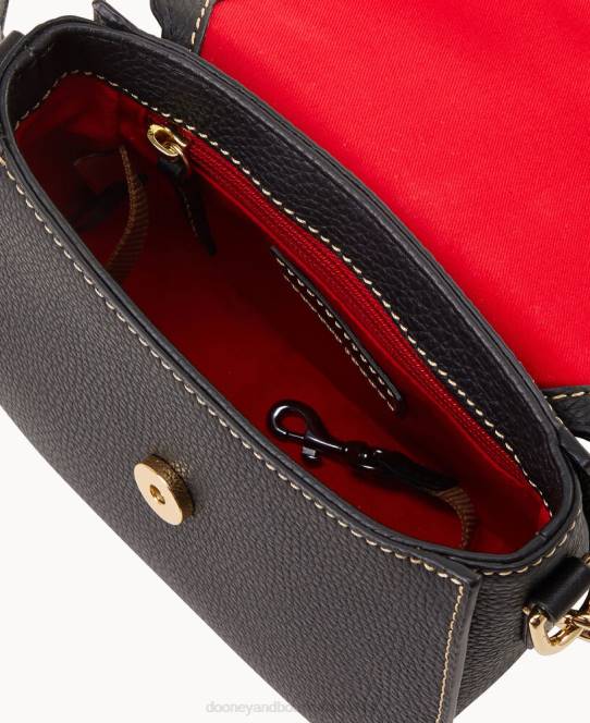 Dooney & Bourke sadeltaske med småsten JV0J1574 poser sort
