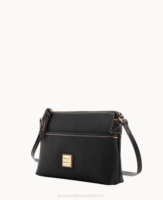 Dooney & Bourke saffiano ingefær crossbody JV0J2320 poser sort