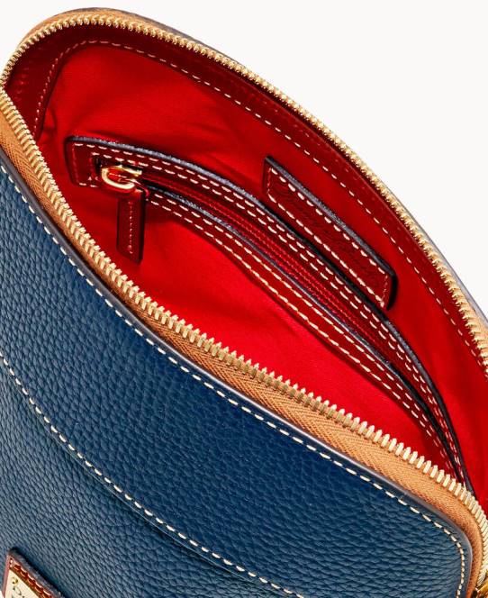 Dooney & Bourke småsten korn cameron crossbody JV0J2141 poser midnatsblå
