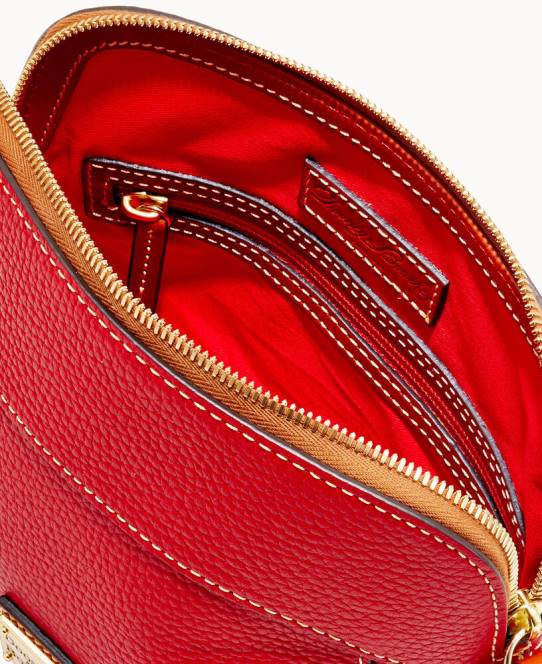 Dooney & Bourke småsten korn cameron crossbody JV0J2142 poser rød