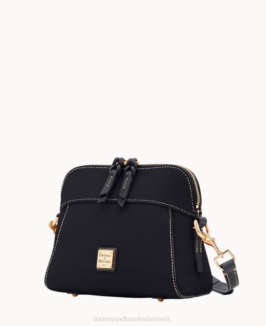 Dooney & Bourke småsten korn cameron crossbody JV0J2143 poser sort