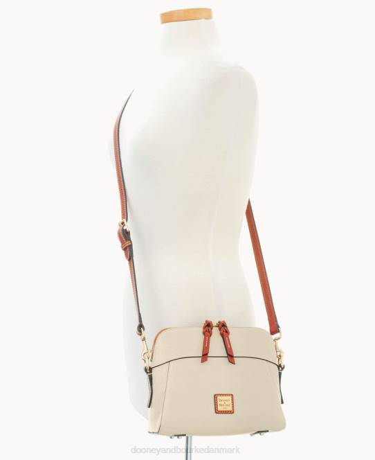 Dooney & Bourke småsten korn cameron crossbody JV0J2144 poser knogle