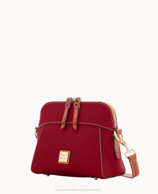 Dooney & Bourke småsten korn cameron crossbody JV0J2147 poser vin