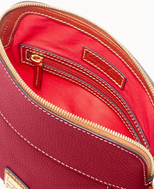 Dooney & Bourke småsten korn cameron crossbody JV0J2147 poser vin