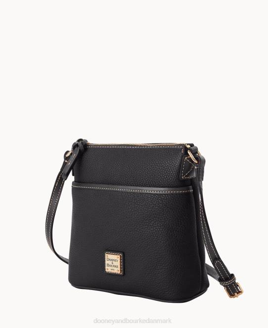 Dooney & Bourke småsten korn lille hverdag crossbody JV0J2576 poser sort