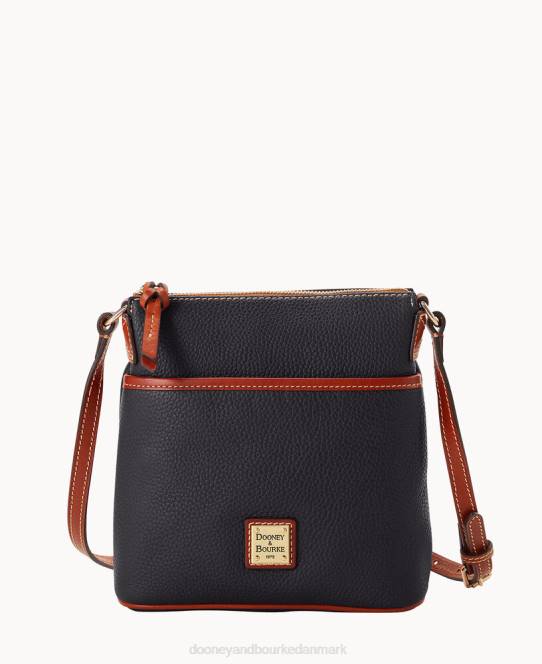 Dooney & Bourke småsten korn lille hverdag crossbody JV0J2577 poser sort