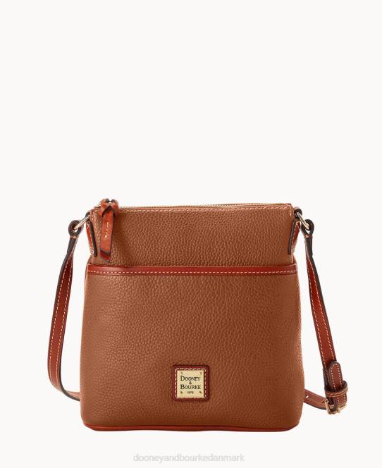 Dooney & Bourke småsten korn lille hverdag crossbody JV0J2580 poser karamel