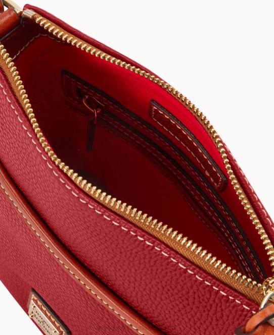Dooney & Bourke småsten korn lille hverdag crossbody JV0J2585 poser rød