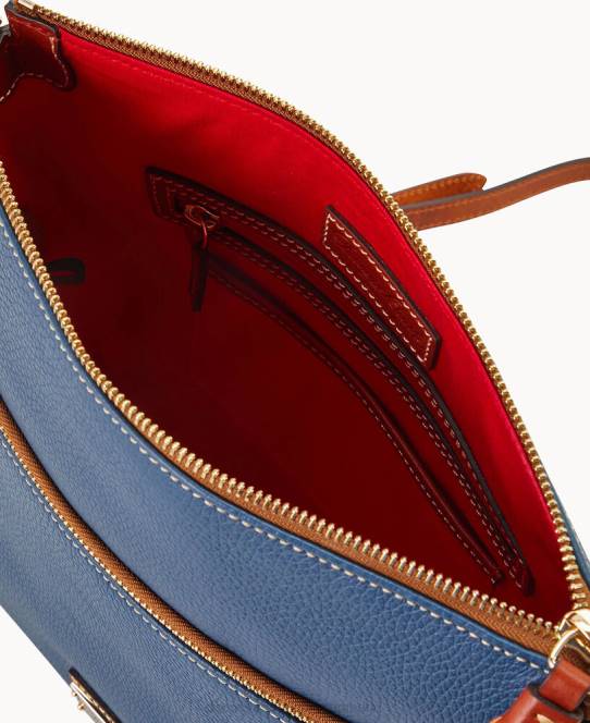Dooney & Bourke småsten korn stor kvast crossbody JV0J2541 poser jeans