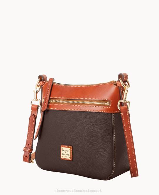 Dooney & Bourke stenkorn crossbody 25 JV0J2519 poser brun tmoro