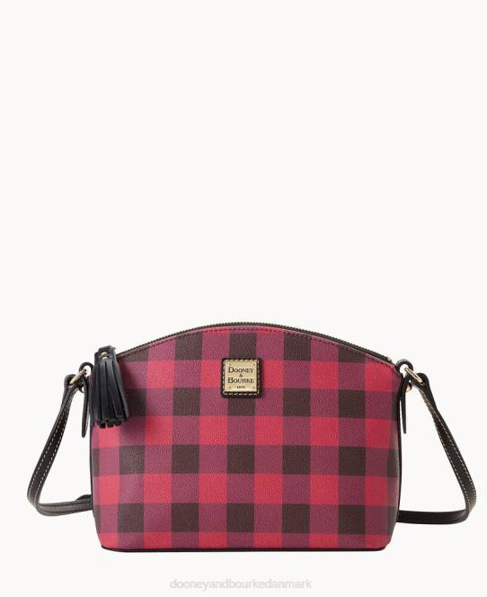 Dooney & Bourke tucker robin crossbody JV0J2665 poser rød