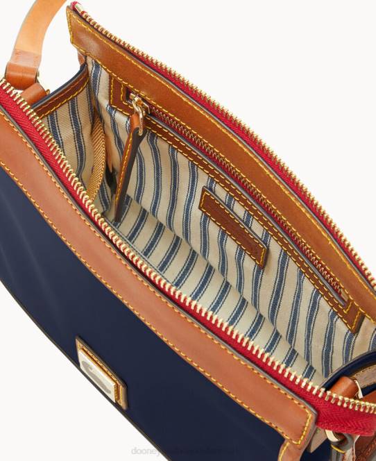 Dooney & Bourke wayfarer crossbody med lynlås JV0J2399 poser flåde