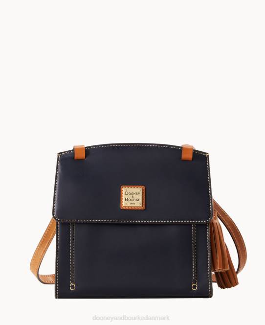 Dooney & Bourke wexford crossbody i læder JV0J2437 poser midnatsblå