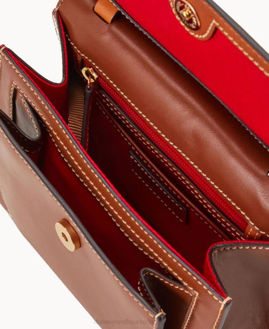 Dooney & Bourke wexford crossbody i læder JV0J2438 poser naturlig