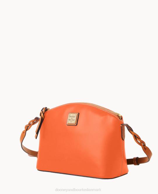 Dooney & Bourke wexford læder penny crossbody JV0J2336 poser koral