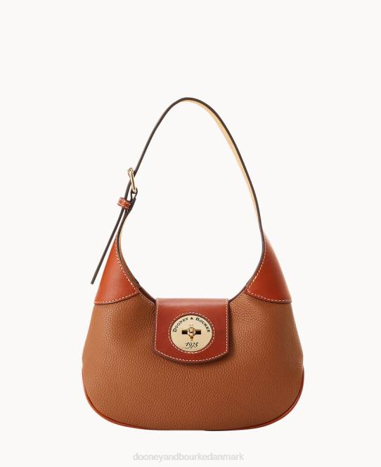 Dooney & Bourke Pebble Turnlock Hobo 26 JV0J3793 poser karamel