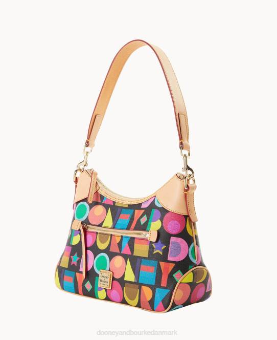 Dooney & Bourke art deco hobo JV0J3794 poser sort