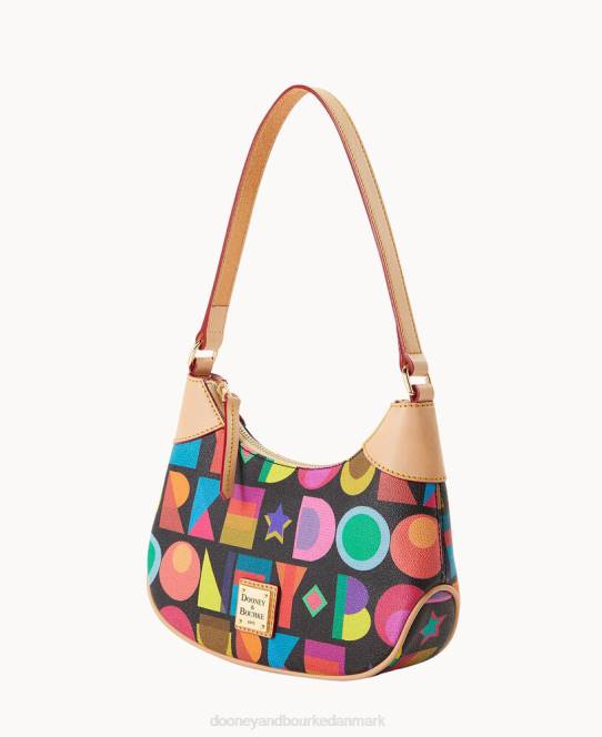Dooney & Bourke art deco luna hobo JV0J3807 poser sort