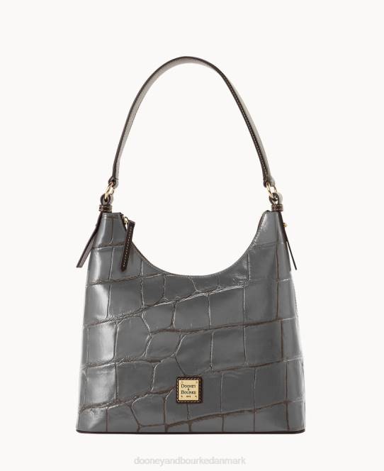 Dooney & Bourke denison hobo JV0J3869 poser røg grå