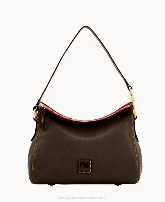 Dooney & Bourke florentinsk laurbær hobo JV0J3116 poser brun tmoro