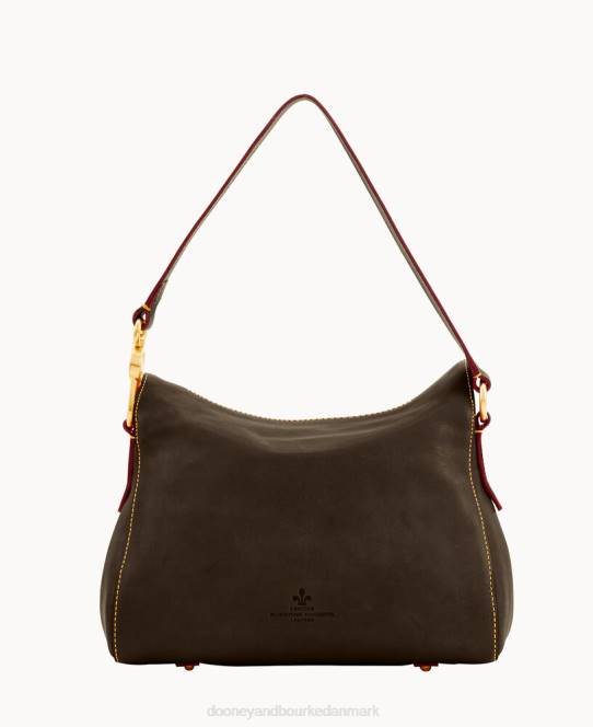 Dooney & Bourke florentinsk laurbær hobo JV0J3116 poser brun tmoro