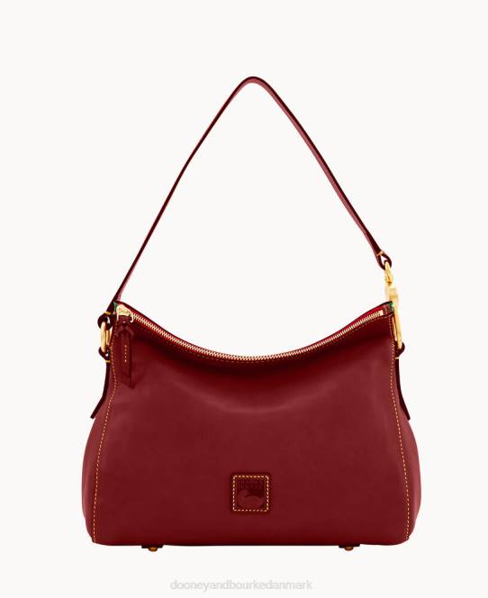 Dooney & Bourke florentinsk laurbær hobo JV0J3117 poser bordeaux