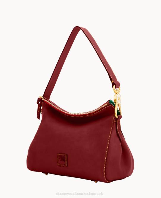 Dooney & Bourke florentinsk laurbær hobo JV0J3117 poser bordeaux