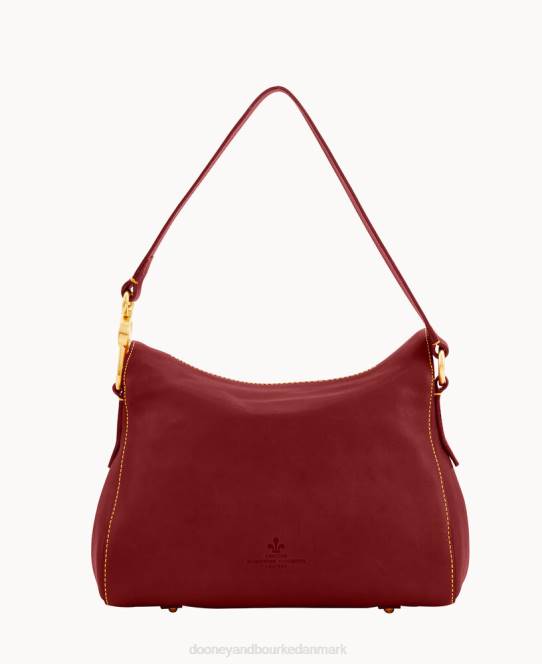 Dooney & Bourke florentinsk laurbær hobo JV0J3117 poser bordeaux