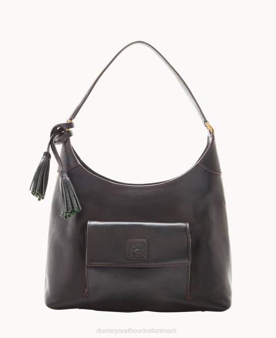Dooney & Bourke florentinsk lille hobo JV0J3687 poser sort