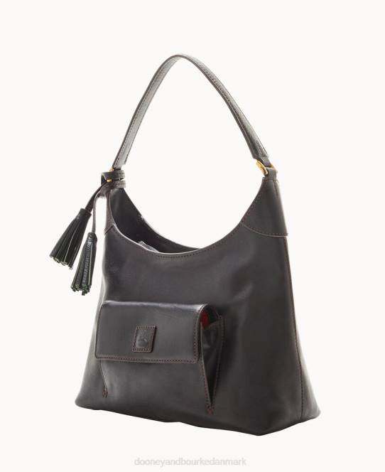 Dooney & Bourke florentinsk lille hobo JV0J3687 poser sort