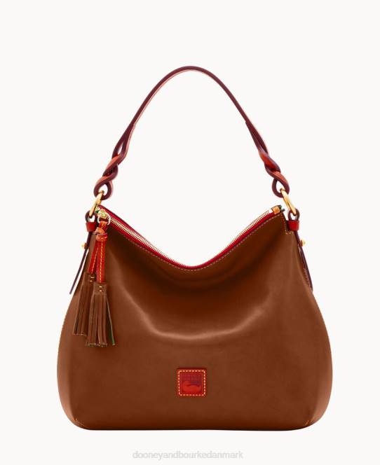 Dooney & Bourke florentinsk twist strop hobo JV0J2885 poser kastanje