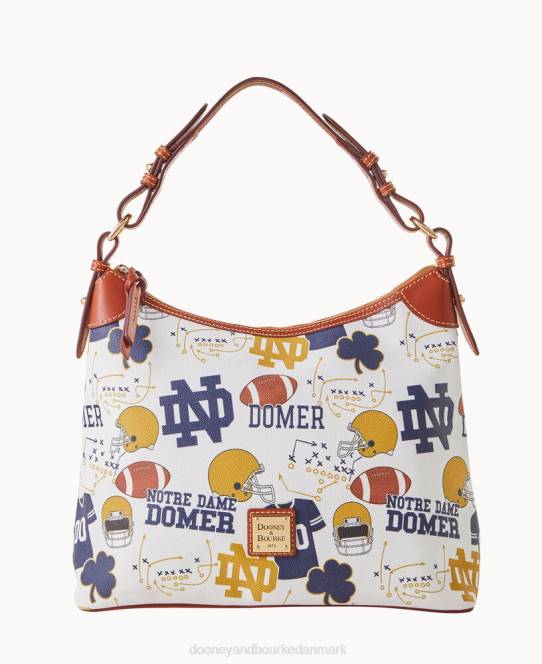 Dooney & Bourke kollegial hobo JV0J3369 poser Notre Dame