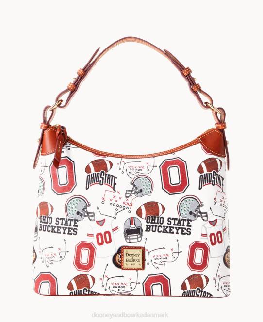 Dooney & Bourke kollegial hobo JV0J3370 poser ohio stat