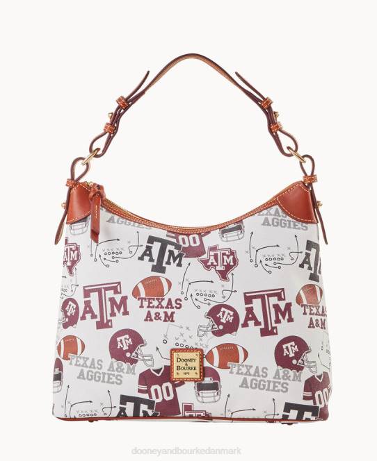 Dooney & Bourke kollegiale texas achr(38)m hobo JV0J3343 poser texas a&m