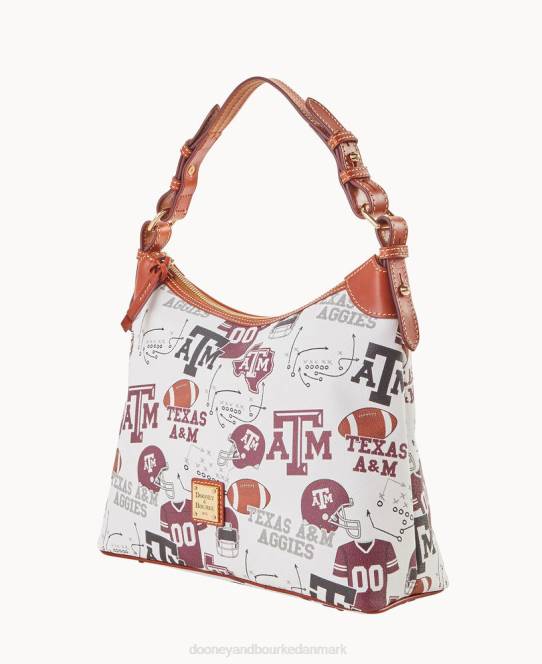 Dooney & Bourke kollegiale texas achr(38)m hobo JV0J3343 poser texas a&m
