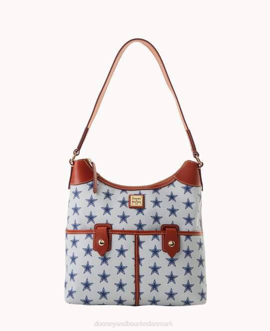 Dooney & Bourke nfl zip hobo JV0J3582 poser cowboys