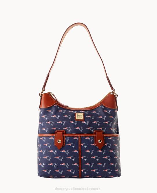 Dooney & Bourke nfl zip hobo JV0J3584 poser patrioter