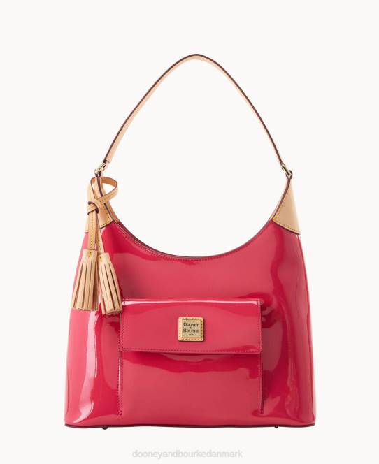 Dooney & Bourke patent hobo JV0J3717 poser Hot pink