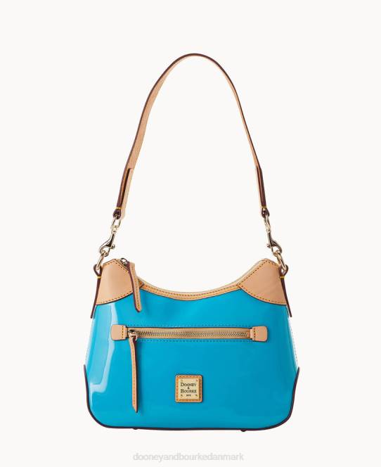 Dooney & Bourke patent lille hobo JV0J3598 poser himmel