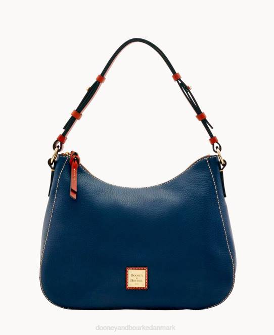 Dooney & Bourke pebble grain kiley hobo JV0J3101 poser midnatsblå