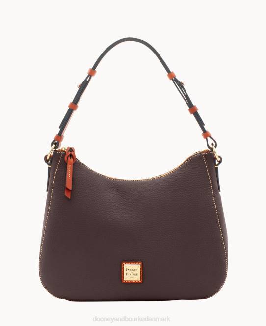 Dooney & Bourke pebble grain kiley hobo JV0J3104 poser brun tmoro