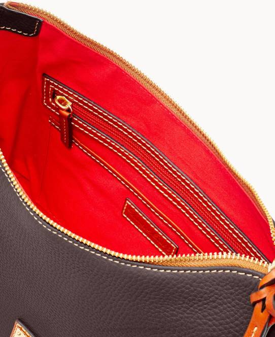 Dooney & Bourke pebble grain kiley hobo JV0J3104 poser brun tmoro