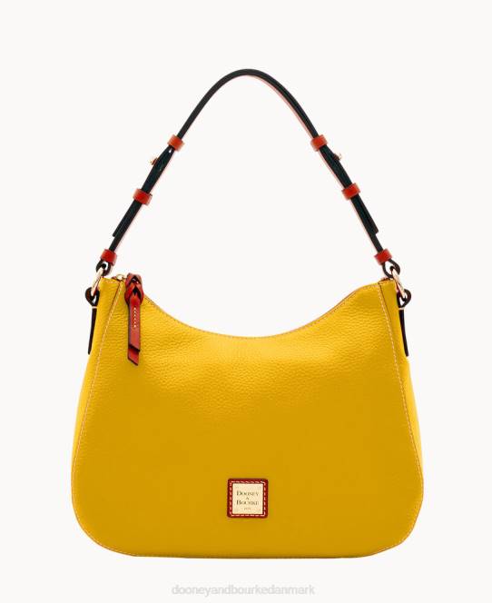 Dooney & Bourke pebble grain kiley hobo JV0J3106 poser sennep