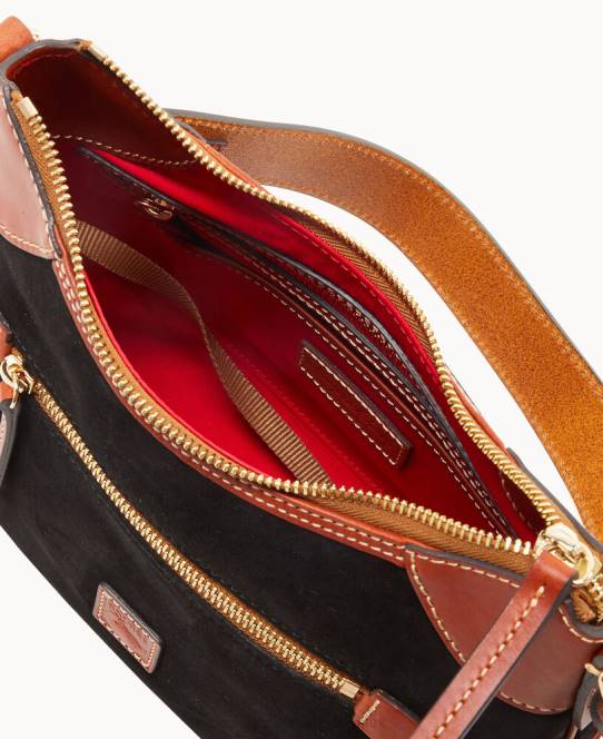 Dooney & Bourke ruskind lille hobo JV0J3073 poser sort