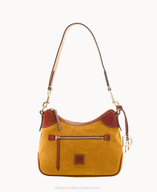 Dooney & Bourke ruskind lille hobo JV0J3074 poser gemse