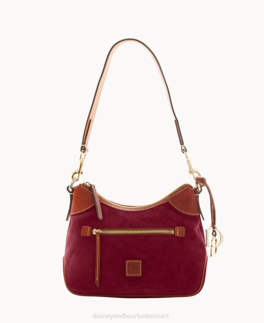 Dooney & Bourke ruskind lille hobo JV0J3076 poser vin
